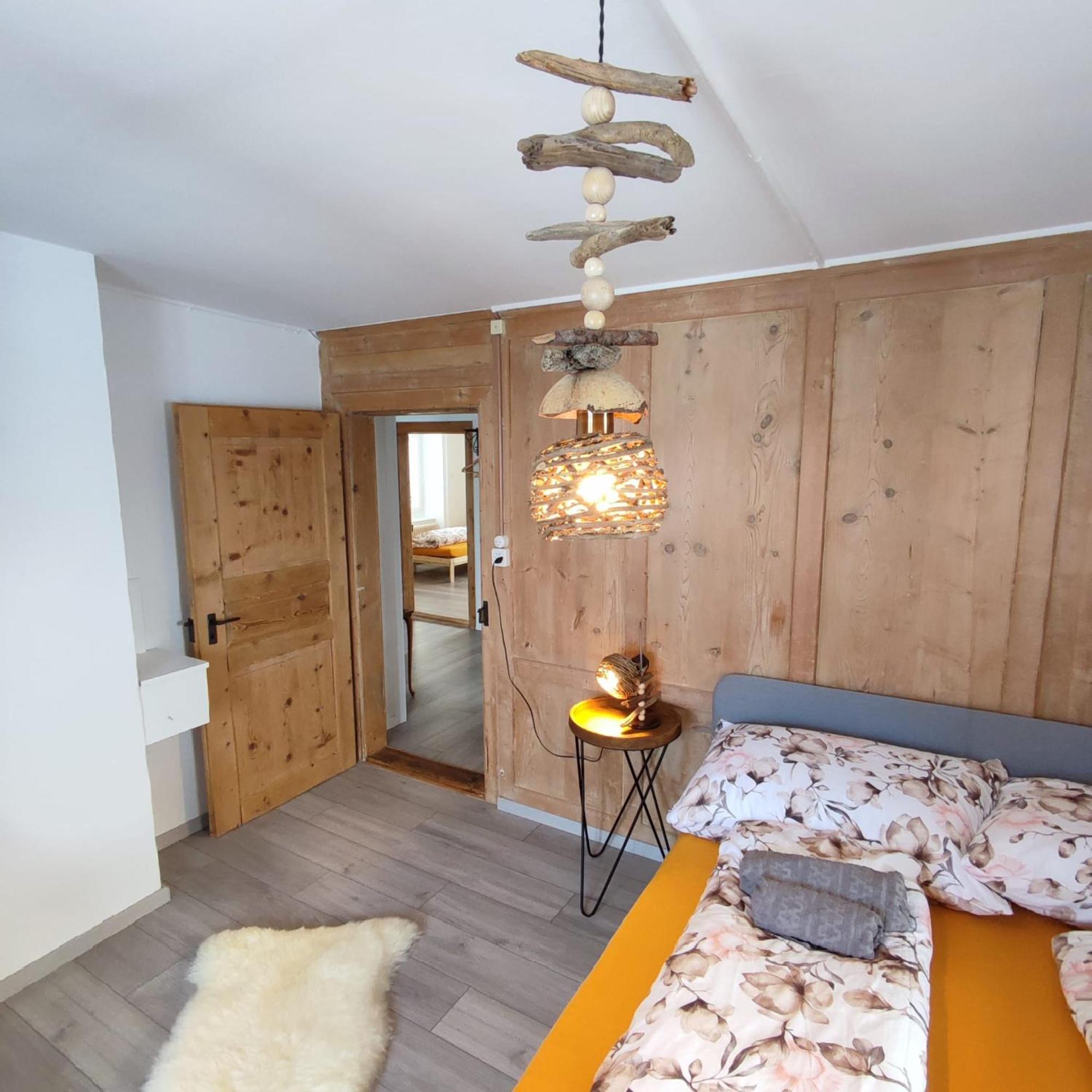 Apartmán Haus Albula Alvaneu Exteriér fotografie