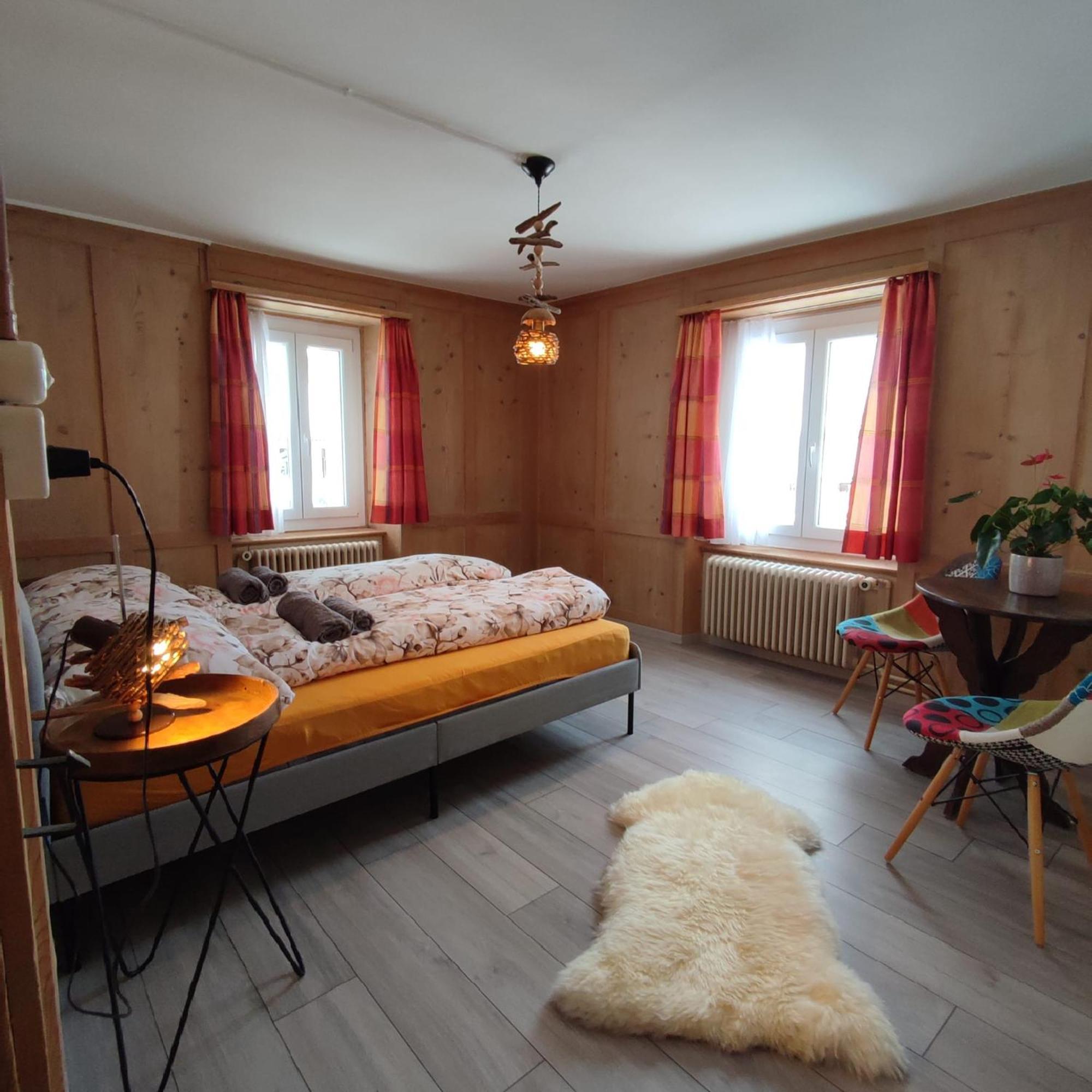 Apartmán Haus Albula Alvaneu Exteriér fotografie