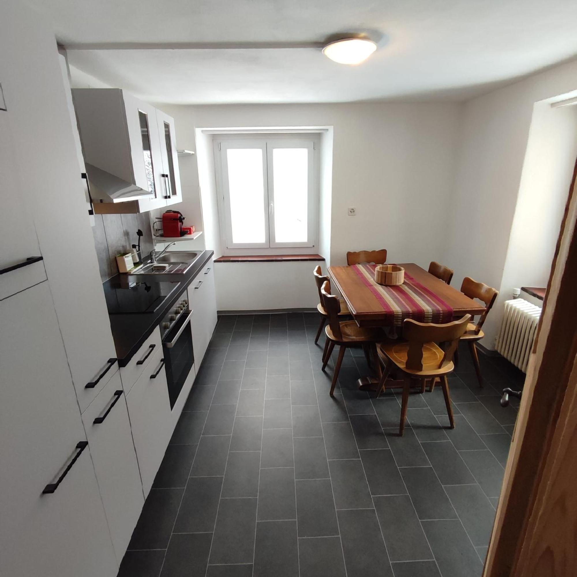 Apartmán Haus Albula Alvaneu Exteriér fotografie